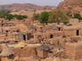 Dogon village mali, africa Royalty Free Stock Photo