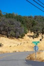 Dogtown Road in Coulterville California Royalty Free Stock Photo