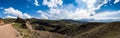 Green landscape, breathtaking, Dogubayazit, Turkey, Middle East, mountain, Iranian border, driving, winding road Royalty Free Stock Photo