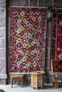 Dogubayazit, Turkey, Middle East, carpet, kilim, rug, rugs, carpets, handmade, traditional, luxury, shopping, hand knotted, market Royalty Free Stock Photo