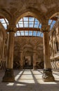 Dogubayazit, Turkey, Middle East, Ishak Pasha Palace, ceremonial hall, room, decorations, ruined, old ruins, architecture