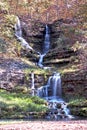 Dogwood Canyon waterfall Royalty Free Stock Photo