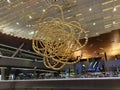 Doha Airport Contemporary Giant sculpture Cosmos Jean-Michel Othoniel hamad international airport Qatar HIA