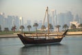 Doha Corniche Sea side