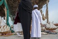 Katara Traditional Dhow Festival in Katara cultural village, Doha, Qatar. Royalty Free Stock Photo