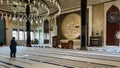 DOHA, QATAR - FEB 28, 2020: Katara Mosque in Katara Cultural Village, popular touristic destination in Doha, Qatar