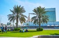 Picnics on the lawn, Doha, Qatar