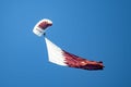 Doha, Qatar - February 01, 2024: Skydiving Team Lekhwiya Forces Katara events AFC Cup 2023