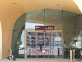 Doha-Qatar, in front of closed metro station