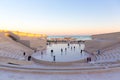 Doha, Qatar - Jan 9th 2018 - Locals and residents enjoying a open area in a late afternoon in Doha, Catar