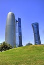 Doha (Qatar / Katar) - Fantastic skyline