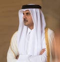 Qatar Sheikh Tamim bin Hamad Al Thani Royalty Free Stock Photo