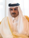 Qatar Sheikh Tamim bin Hamad Al Thani Royalty Free Stock Photo