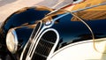 Doha,Qatar- 30 March 2020: 1937 BMW 327 classic car Royalty Free Stock Photo