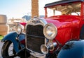 Doha,Qatar- 30 March 2020: 1929 ford model a classic car