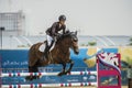 Action from the CHI Al Shaqab 2013 Royalty Free Stock Photo