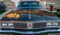 Doha,Qatar: 4 March 2020: 1983 oldsmobile grey classic car