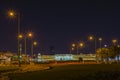 Doha Qatar parliament night view beautyful arcitaxture