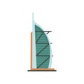 Doha, Qatar vector illustration design