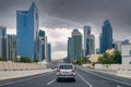 Doha Skyline view from West bay Doha. Financial Hub of Doha City
