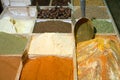 Doha spice shop Royalty Free Stock Photo