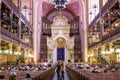 Dohany Street Synagogue (Great synagogue) interior in Budapet, H