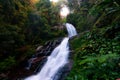 Doi Inthanon National Park in Thailand. Beautiful Waterfall in the National Park. Most beautiful Park in the near of Chiang Mai.