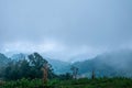 Doi Pui Hmong Village Chiangmai nestled deep in the mountains of Chiang Mai Thailand Royalty Free Stock Photo