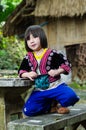 DOI PUI karen children. Royalty Free Stock Photo