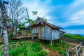 Doi Sango viewpoint is on the high and large mountain not far from the golden tri angle viewpoint. Royalty Free Stock Photo