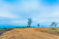 Doi Sango viewpoint is on the high and large mountain not far from the golden tri angle viewpoint. Royalty Free Stock Photo