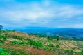 Doi Sango viewpoint is on the high and large mountain not far from the golden tri angle viewpoint. Royalty Free Stock Photo