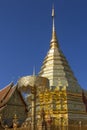 Doi Suthep Buddhist Temple - Chiang Mai - Thailand Royalty Free Stock Photo