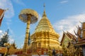 Doi Suthep temple, landmark of Chiang Mai, Thailand