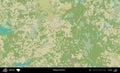 Doksycy District, Belarus. Topographic Humanitarian Royalty Free Stock Photo