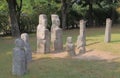 Dol hareubangs traditional Korean stone statue