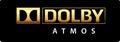 Dolby Atoms Golden Logo vector Dolby Atoms sign Golden Sound system Technology