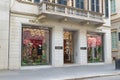 Dolce & Gabbana shop in street Montenapoleone, Milan, Italy Royalty Free Stock Photo