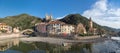 Dolceacqua, Italy. Panorama of the town
