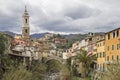 Dolcedo in Liguria Royalty Free Stock Photo