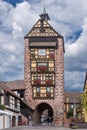 Dolder Tower, Riquewihr, France Royalty Free Stock Photo