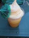 Dole whip float Royalty Free Stock Photo