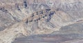 Dolerite cliffs in canyon near Hiker viewpoint, Fish River Canyon, Namibia