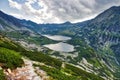 Dolina Pieciu Stawow in Tatra mountains Royalty Free Stock Photo