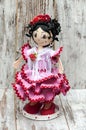 Doll with flamenco dress