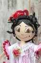 Doll with flamenco dress