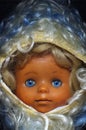 Doll old toy portrait Royalty Free Stock Photo