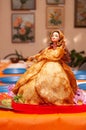 Doll of pancakes for the Russian national holiday Maslenitsa.