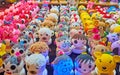 The doll-shaped night lights in stall of Saturday Night Market, Chiang Mai, Thailand