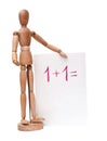 Doll teaching basic math